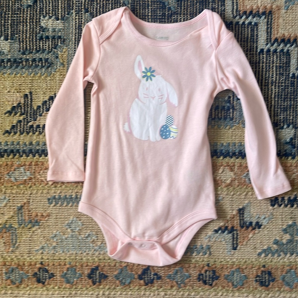 NWOT bunny Easter onesie
